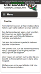 Mobile Screenshot of pizzeriadeessen.nl